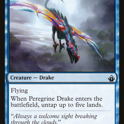 Peregrine Drake (BBD-128) - Battlebond Foil