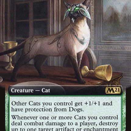 Feline Sovereign (M21-374) - Core Set 2021: (Extended Art)