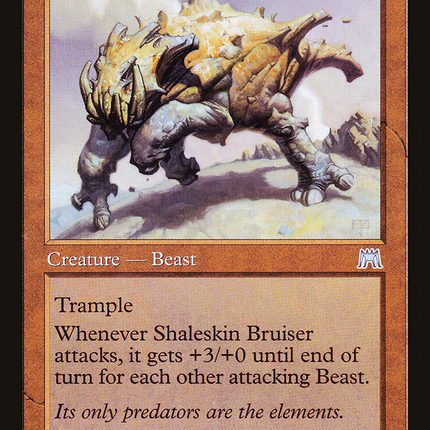 Shaleskin Bruiser (ONS-226) - Onslaught Foil
