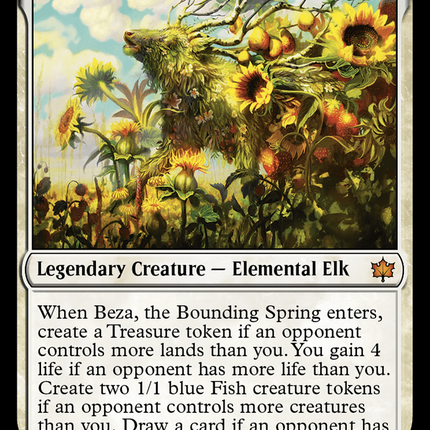 Beza, the Bounding Spring (BLB-002) - Bloomburrow Foil