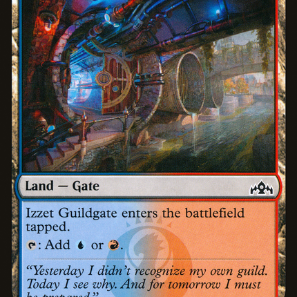 Izzet Guildgate (GRN-252) - Guilds of Ravnica Foil