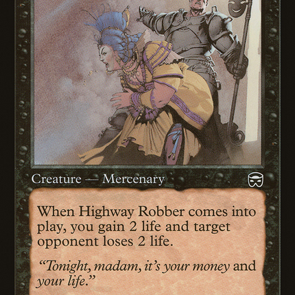 Highway Robber (MMQ-139) - Mercadian Masques Foil