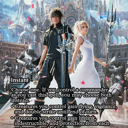 Akroma's Will (FCA-021) - FINAL FANTASY: Through the Ages / Blessing of the Oracle (Borderless)