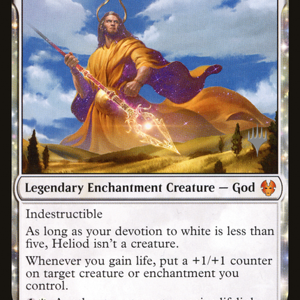 Heliod, Sun-Crowned (PPTHB-018) - Theros Beyond Death Promos: (enchantment) Foil