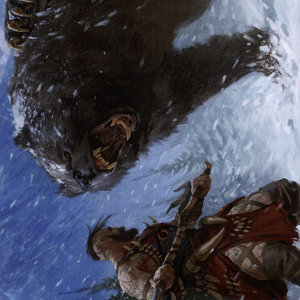 Blizzard Brawl Art Card (ASKHM-041) - Art Series: Kaldheim (Borderless)