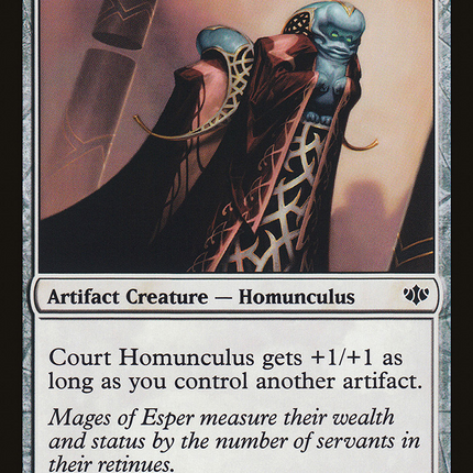 Court Homunculus (CON-006) - Conflux Foil