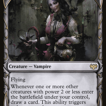 Welcoming Vampire (VOW-287) - Innistrad: Crimson Vow: (Showcase) Foil