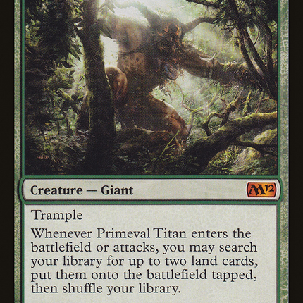 Primeval Titan (M12-188) - Magic 2012 Foil