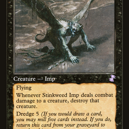 Stinkweed Imp (TSR-332) - Time Spiral Remastered: (tombstone) Foil