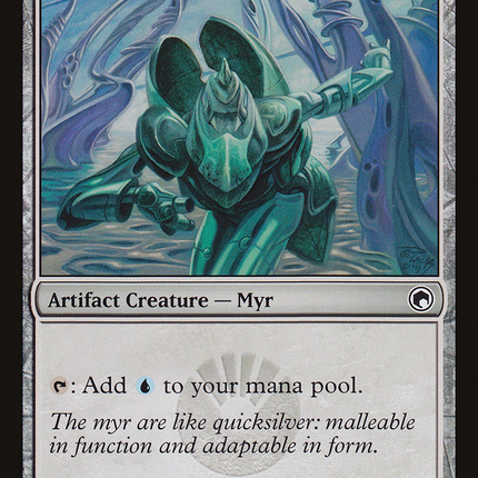Silver Myr (SOM-202) - Scars of Mirrodin