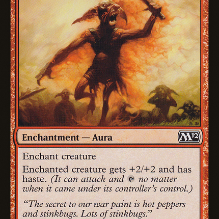 Goblin War Paint (M12-143) - Magic 2012 Foil