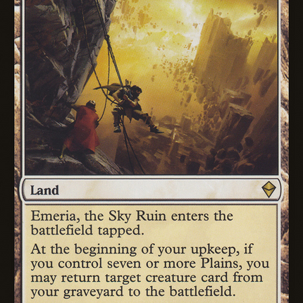 Emeria, the Sky Ruin (ZEN-213) - Zendikar Foil