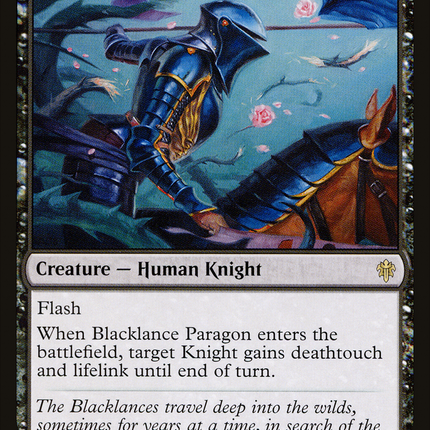 Blacklance Paragon (ELD-079) - Throne of Eldraine