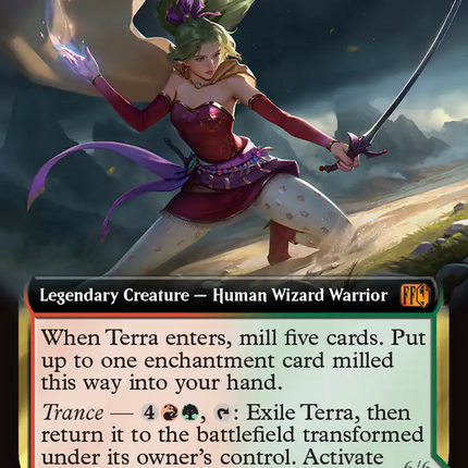 Terra, Magical Adept // Esper Terra (FIN-511) - FINAL FANTASY: (enchantment, Extended Art)