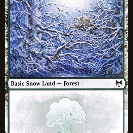 Snow-Covered Forest (KHM-285) - Kaldheim: (snow) Foil