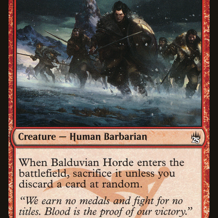 Balduvian Horde (A25-120) - Masters 25 Foil