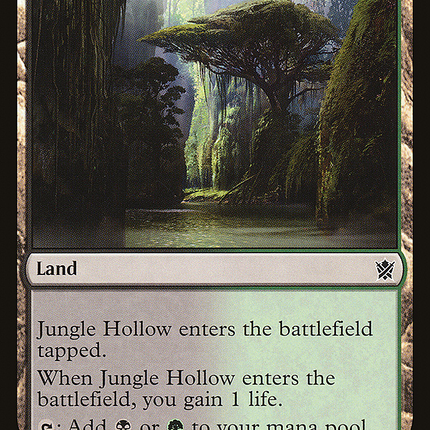 Jungle Hollow (KTK-235) - Khans of Tarkir Foil