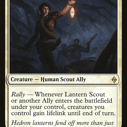 Lantern Scout (BFZ-037) - Battle for Zendikar Foil