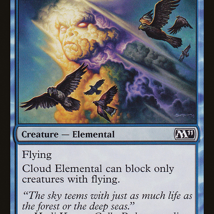 Cloud Elemental (M11-050) - Magic 2011 Foil