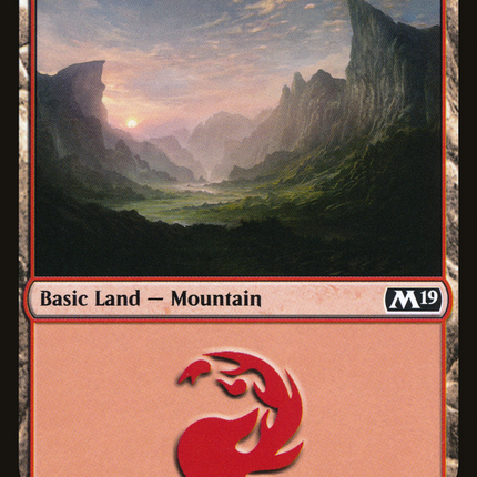Mountain (M19-275) - Core Set 2019