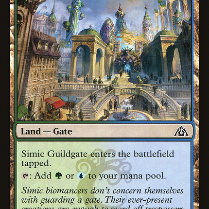 Simic Guildgate (DGM-156) - Dragon's Maze Foil
