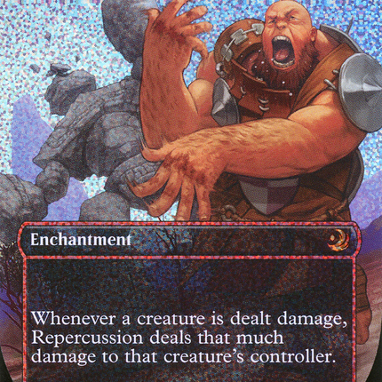 Repercussion (WOT-098) - Wilds of Eldraine: Enchanting Tales (Borderless) Foil