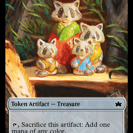 Treasure (BLB-029) - Bloomburrow Tokens Foil
