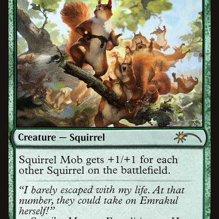 Squirrel Mob (SLD-197) - Secret Lair Drop Foil