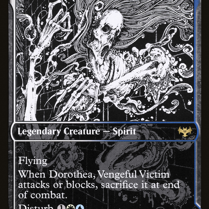 Dorothea, Vengeful Victim // Dorothea's Retribution (VOW-322) - Innistrad: Crimson Vow: (Showcase, Double Faced Transform)