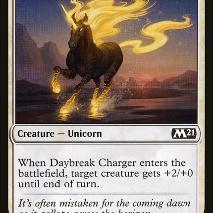 Daybreak Charger (M21-014) - Core Set 2021 Foil