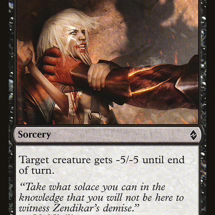 Demon's Grasp (BFZ-108) - Battle for Zendikar