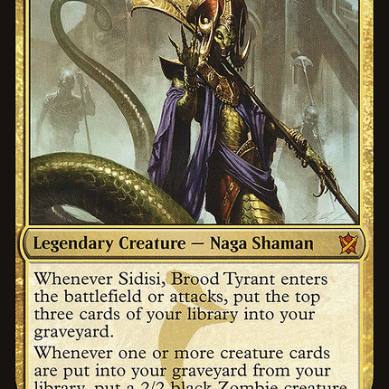 Sidisi, Brood Tyrant (KTK-199) - Khans of Tarkir Foil
