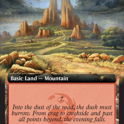 Mountain (SLD-1364) - Secret Lair Drop: (Extended Art) Foil