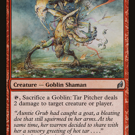 Tar Pitcher (LRW-193) - Lorwyn Foil