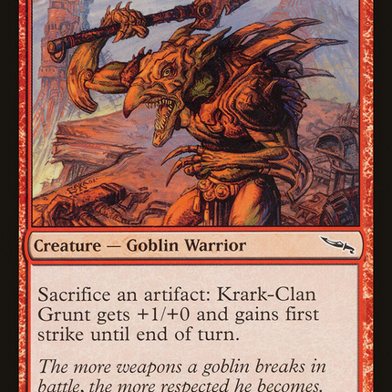 Krark-Clan Grunt (MRD-097) - Mirrodin Foil