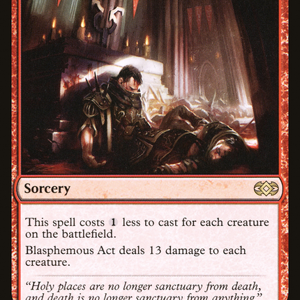 Blasphemous Act (2XM-117) - Double Masters Foil