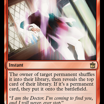Chaos Warp (WHO-225) - Doctor Who Foil