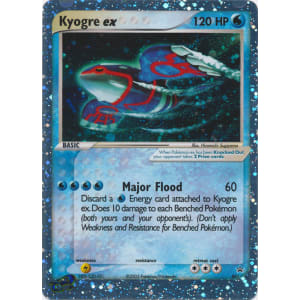 Kyogre ex 001  - Holofoil Nintendo Promos - Promo
