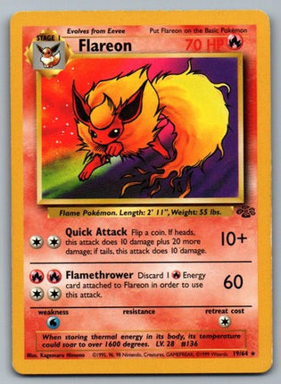 Flareon (19) 019/64  - Unlimited Jungle - Rare
